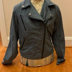 Lush Suede feel Jacket Women’s Size S Small
